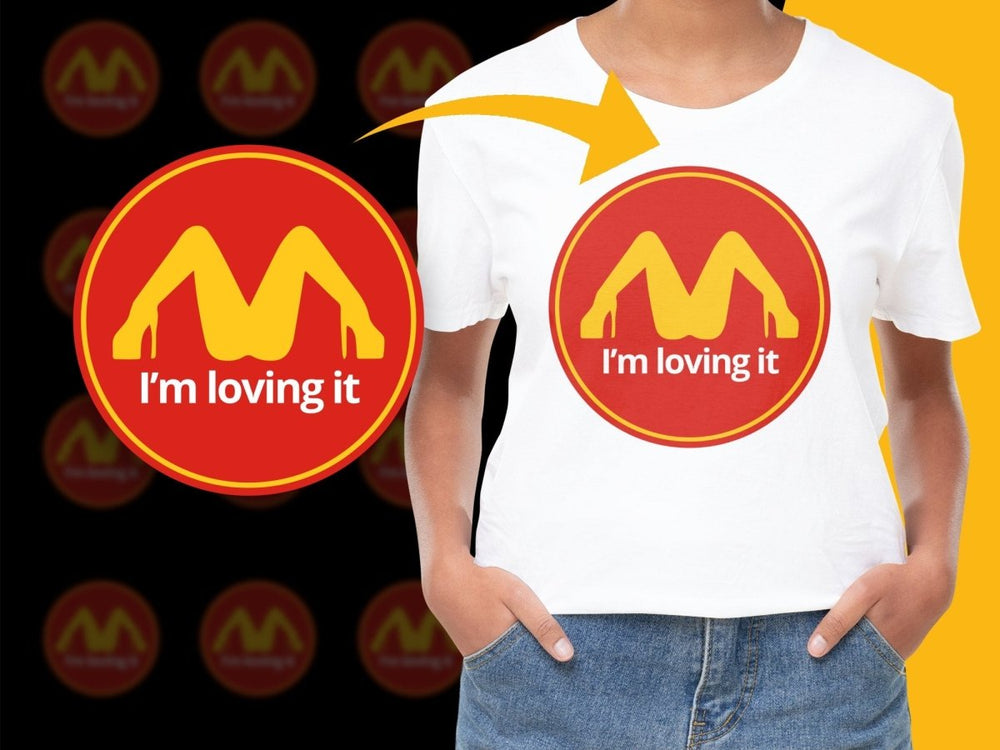 Brand Parody Im loving it PNG File - Teepew