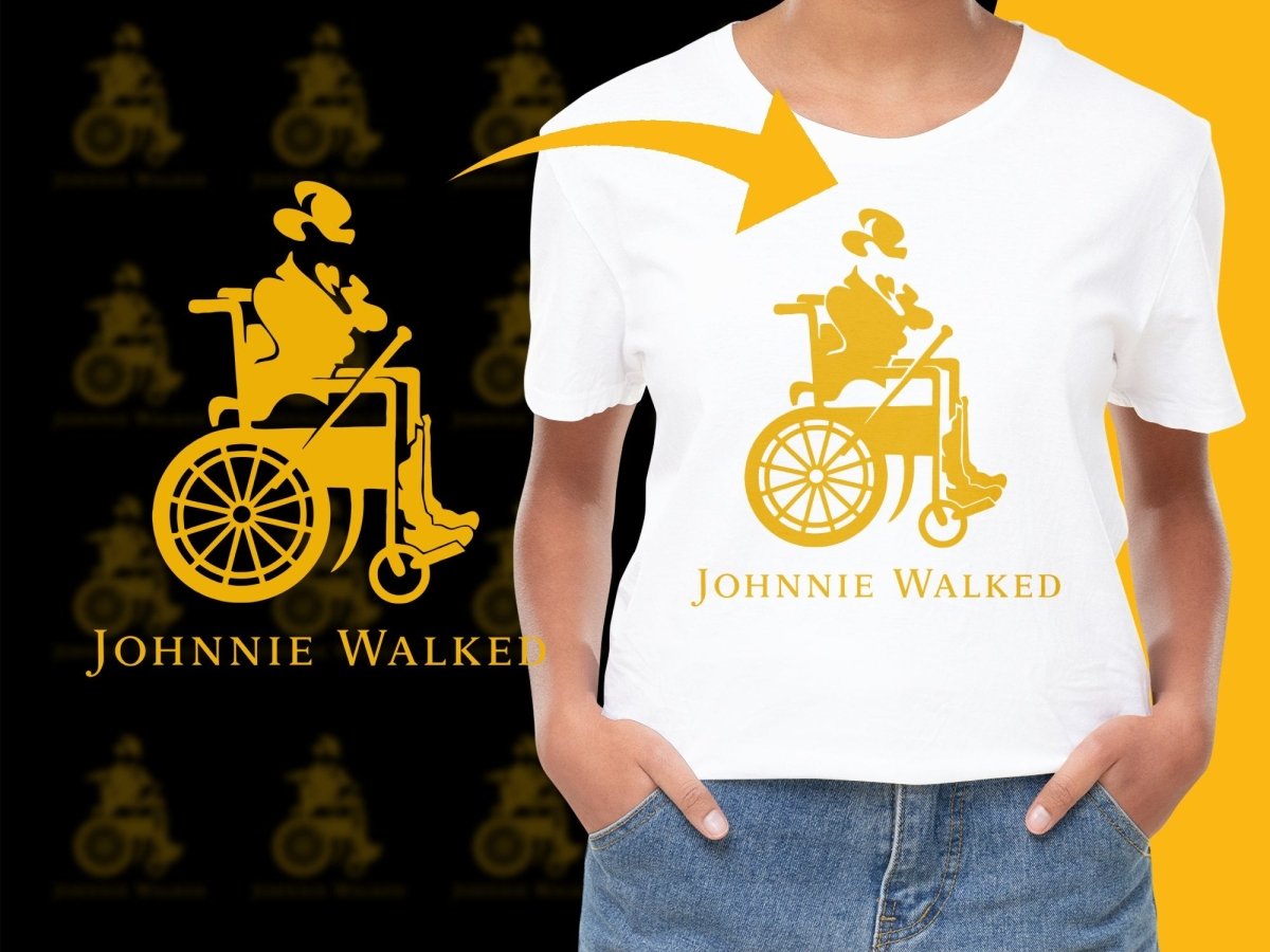 Brand Parody JOHNNIE WALKED PNG File - Teepew