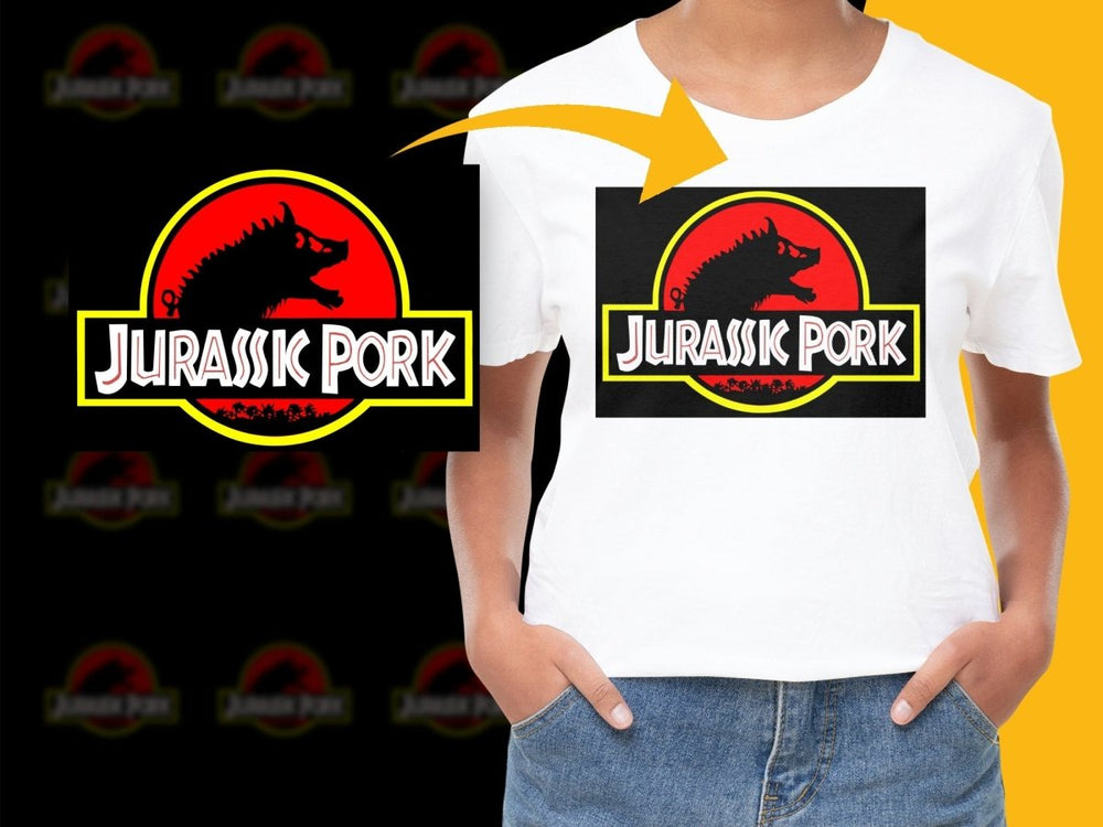 Brand Parody JURRASIC PORK PNG File - Teepew