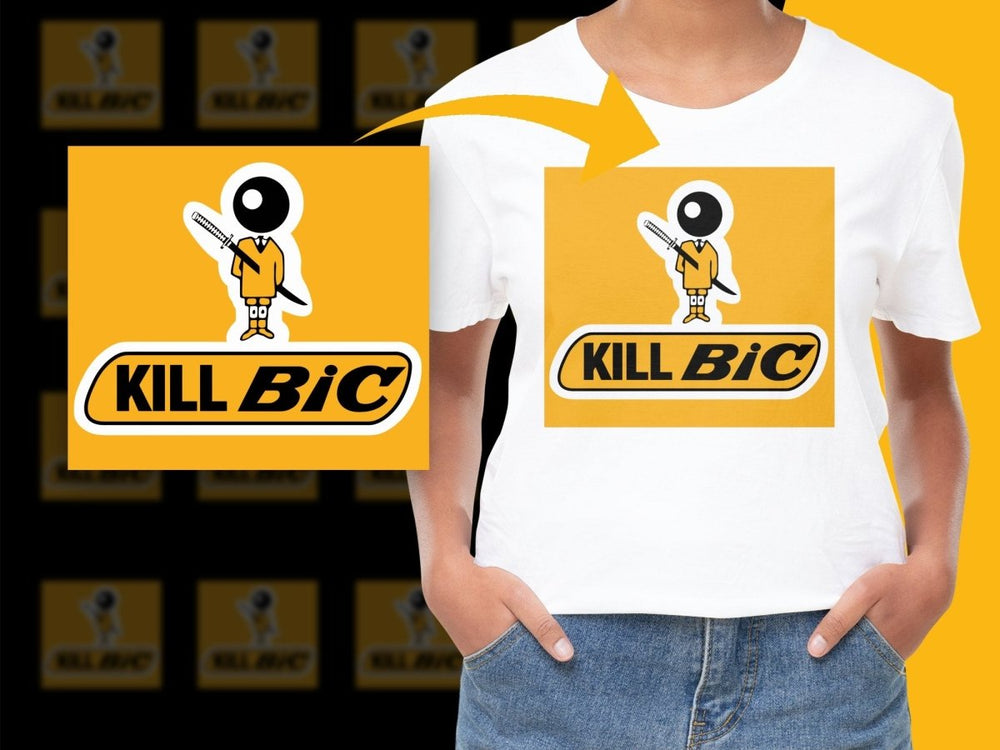 Brand Parody KILL BIC PNG File - Teepew