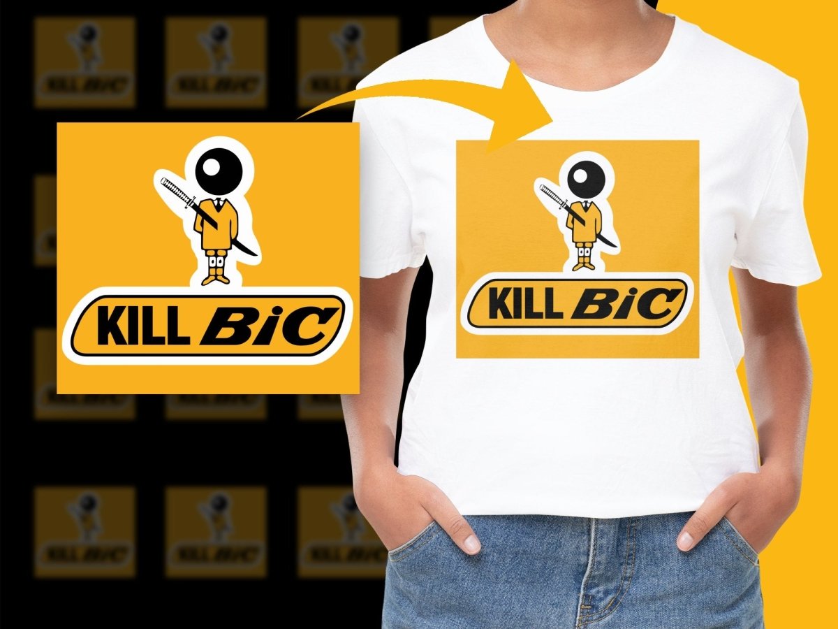 Brand Parody KILL BIC PNG File - Teepew