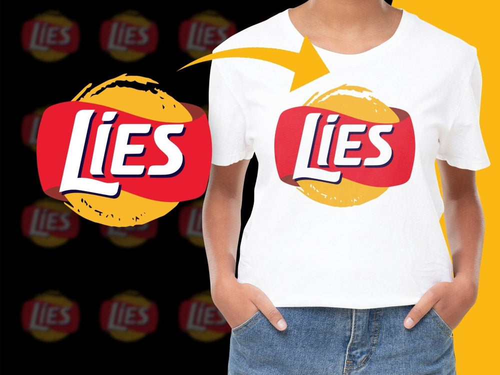 Brand Parody Lies PNG File - Teepew
