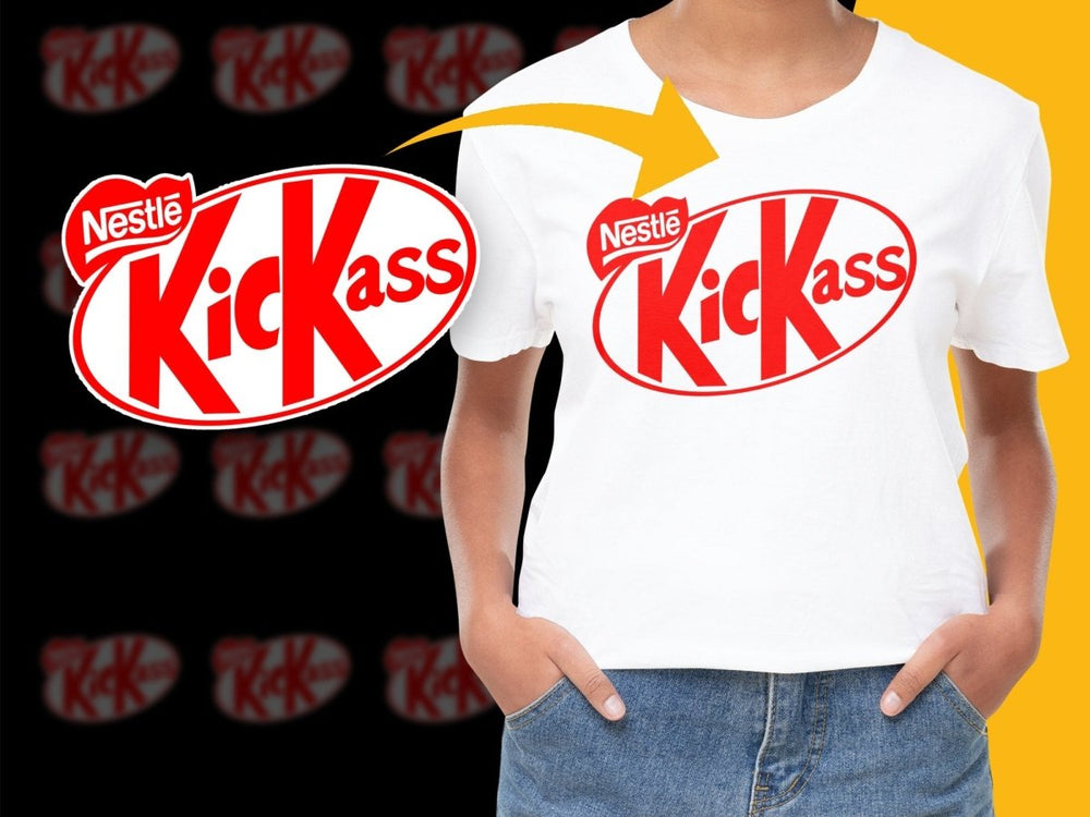 Brand Parody NESTLE KICK ASS PNG File - Teepew
