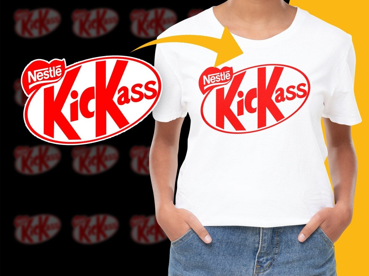 Brand Parody NESTLE KICK ASS PNG File - Teepew