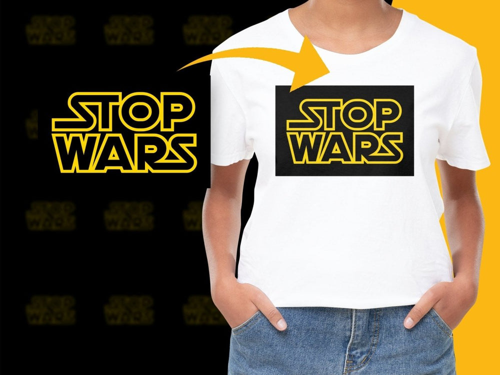 Brand Parody STOP WARS PNG File - Teepew