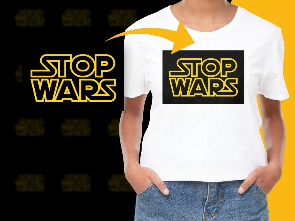Brand Parody STOP WARS PNG File - Teepew