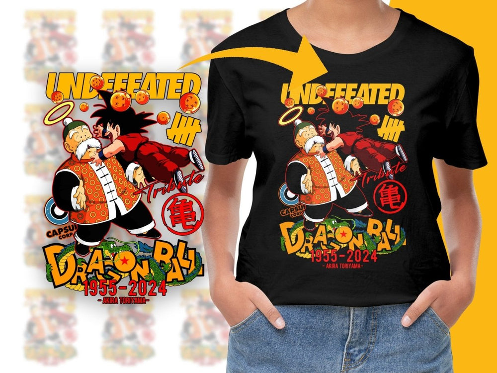 Brand Tribute Dragon Ball 1955 - 2024 PNG File - Teepew