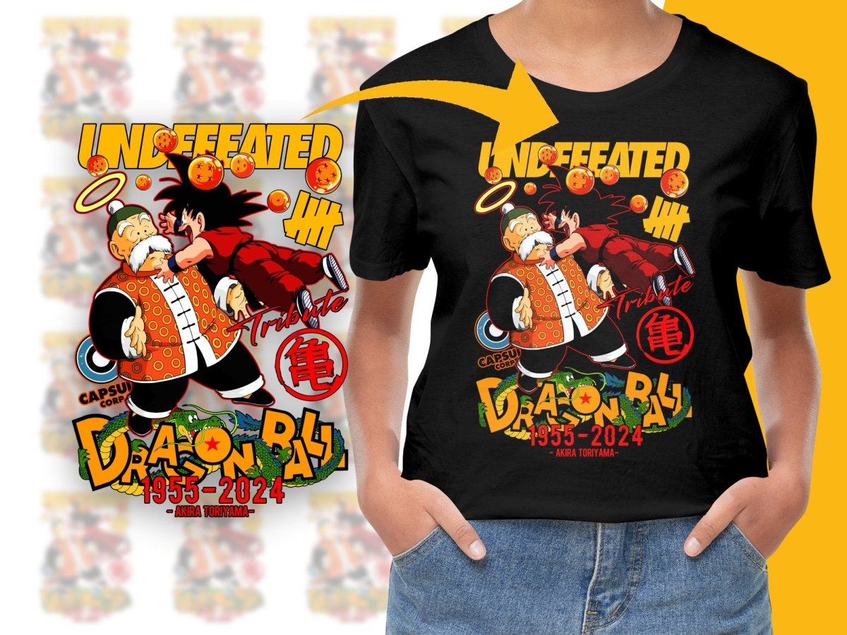 Brand Tribute Dragon Ball 1955 - 2024 PNG File - Teepew