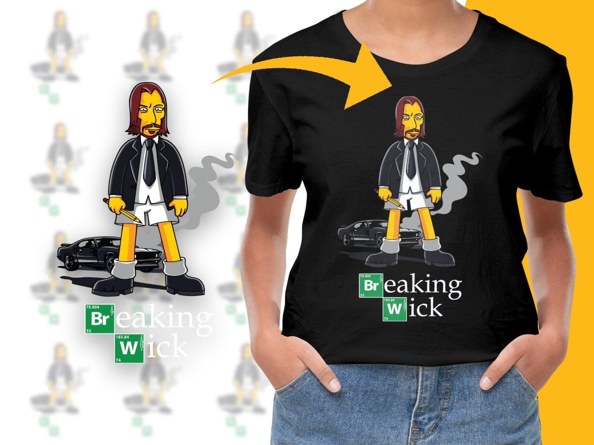 Breaking Wick Style Iconic Graphic PNG File - Teepew