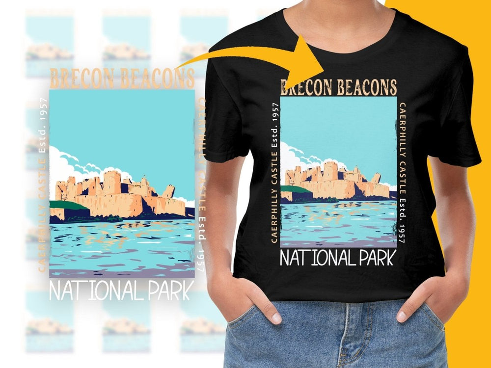 Brecon Beacons Caerphilly Castle National Park PNG File - Teepew