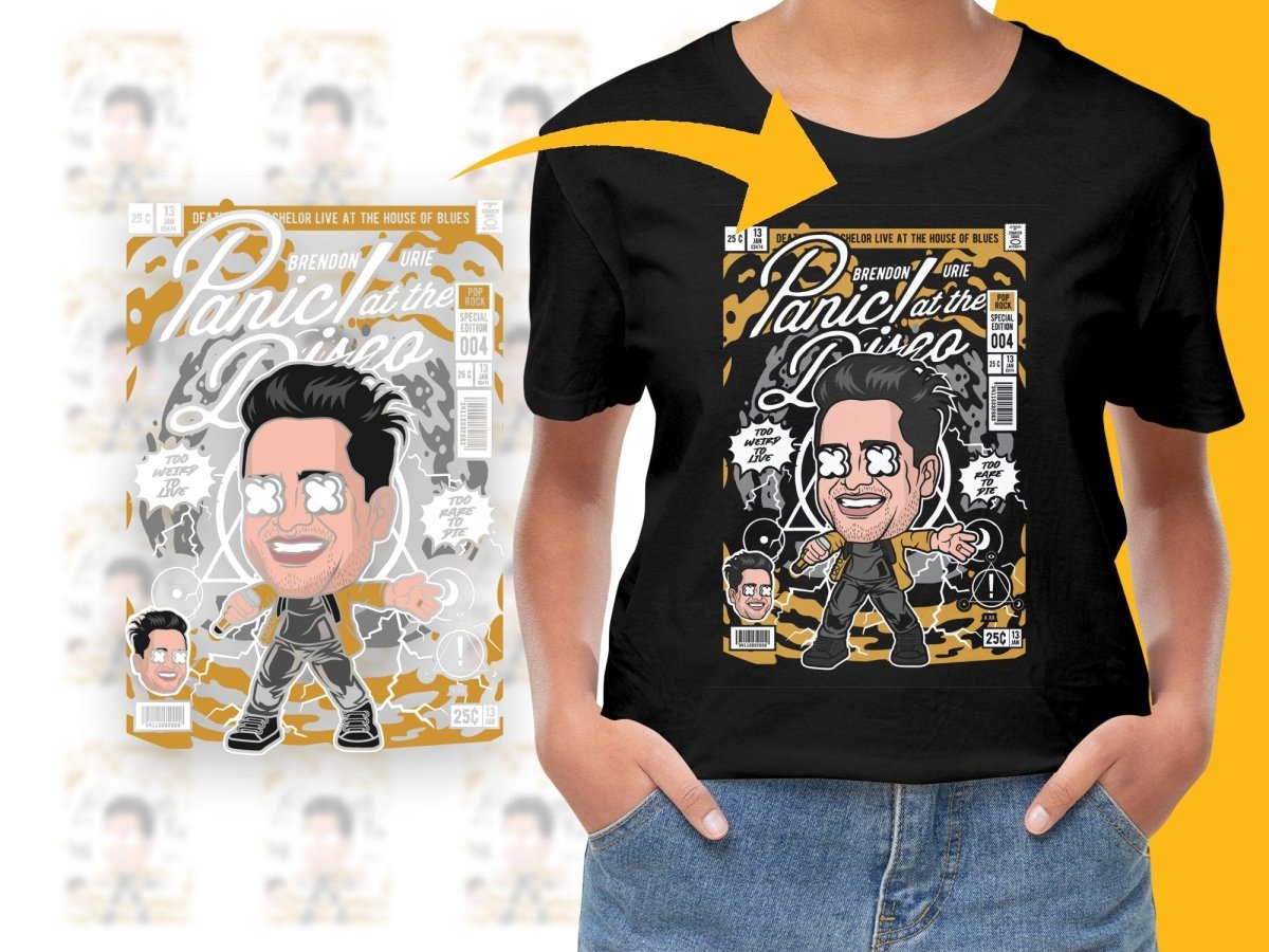 Brendon Urie Panic At The Disco Popculture PNG File - Teepew