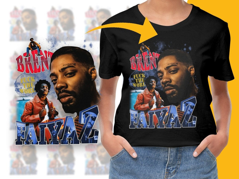 Brent Faiyaz Bootleg Custom Graphic PNG File - Teepew