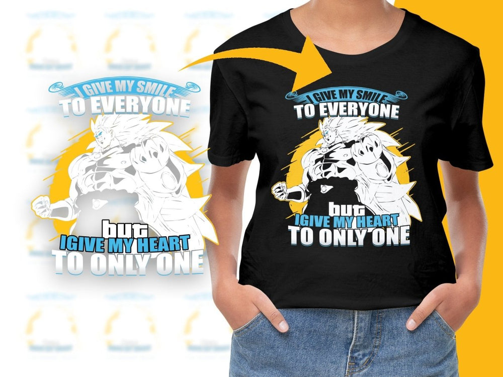 Broly Anime Graphic Motivational Quote PNG File - Teepew