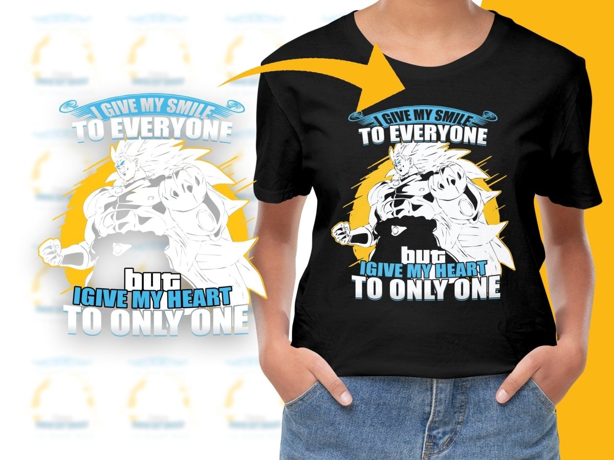 Broly Anime Graphic Motivational Quote PNG File - Teepew
