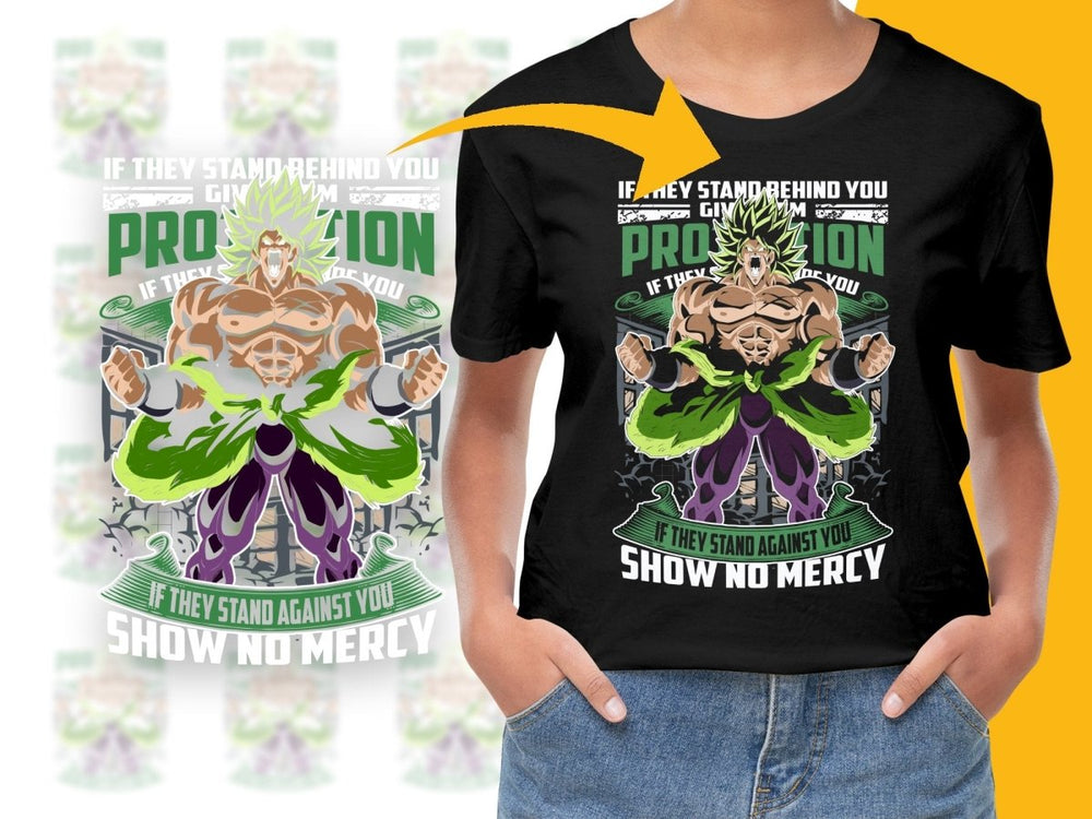 Broly If They Stand Against You PNG File - Teepew