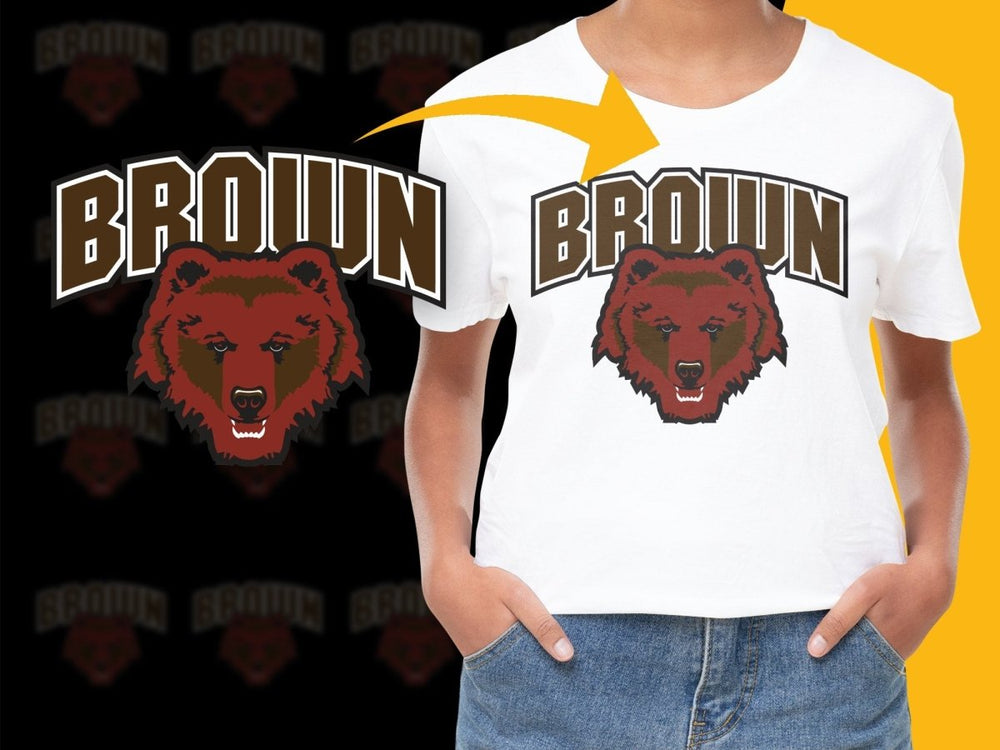 Brown Bears College Football PNG File - Teepew