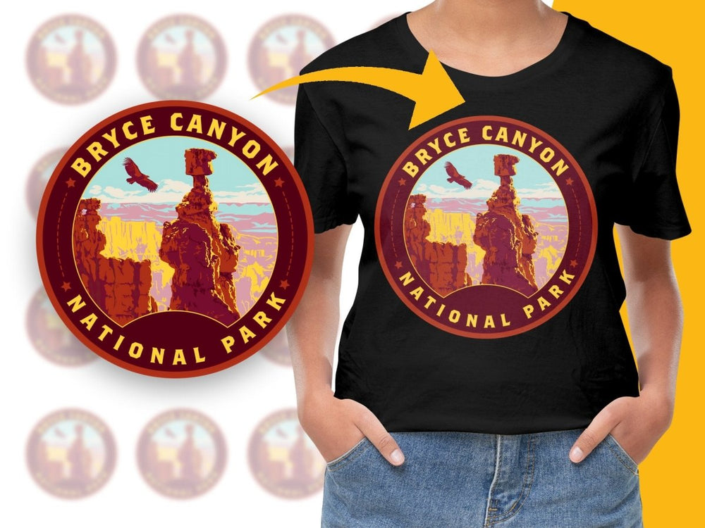Bryce Canyon National Park Graphic Png Digital Download - Teepew