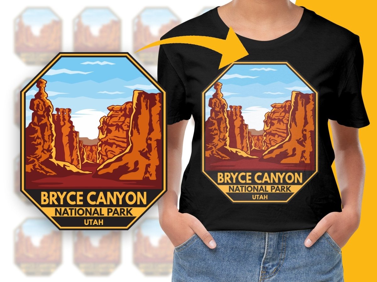 Bryce Canyon National Park Utah Graphic Png Digital Download - Teepew