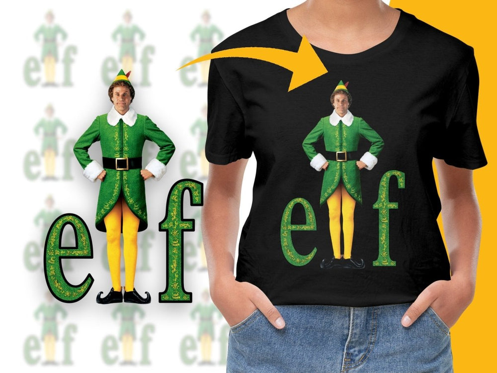 Buddy the Elf Holiday Cheer Christmas PNG File - Teepew