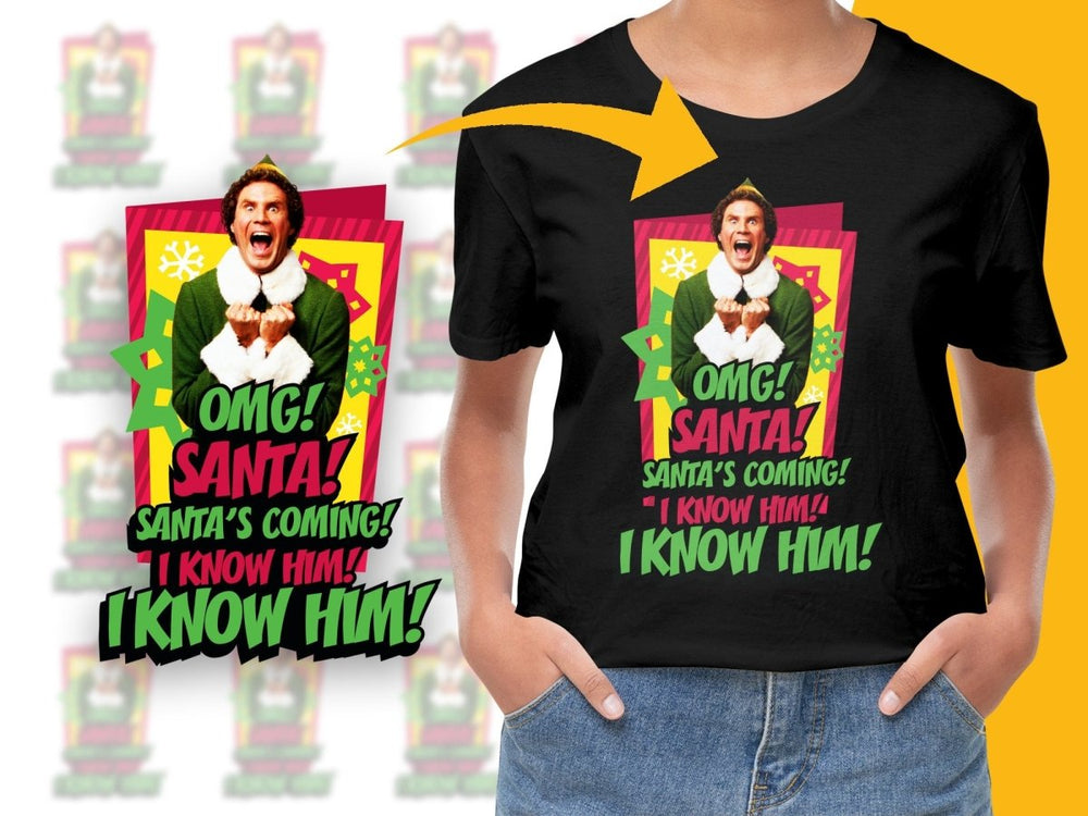 Buddy the Elf Quote Christmas Festive PNG File - Teepew
