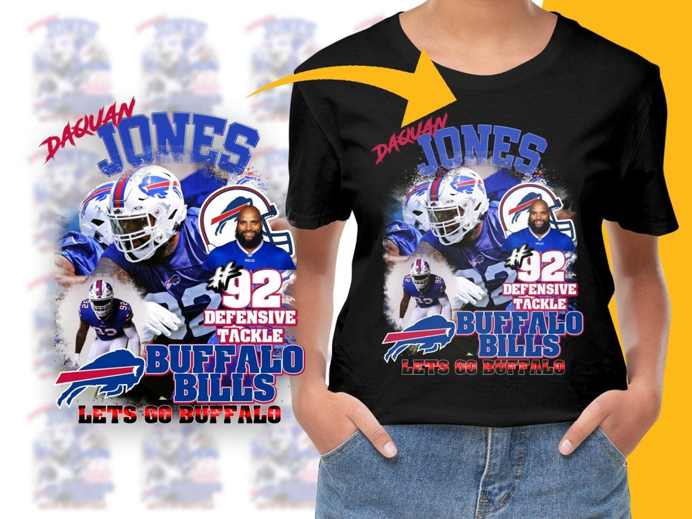 Buffalo Bills Defensive Tackle Lets Go Buffalo PNG File - Teepew