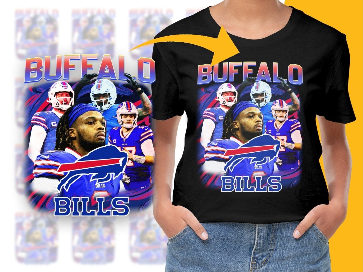 Buffalo Bills Football Team Fans PNG File - Teepew
