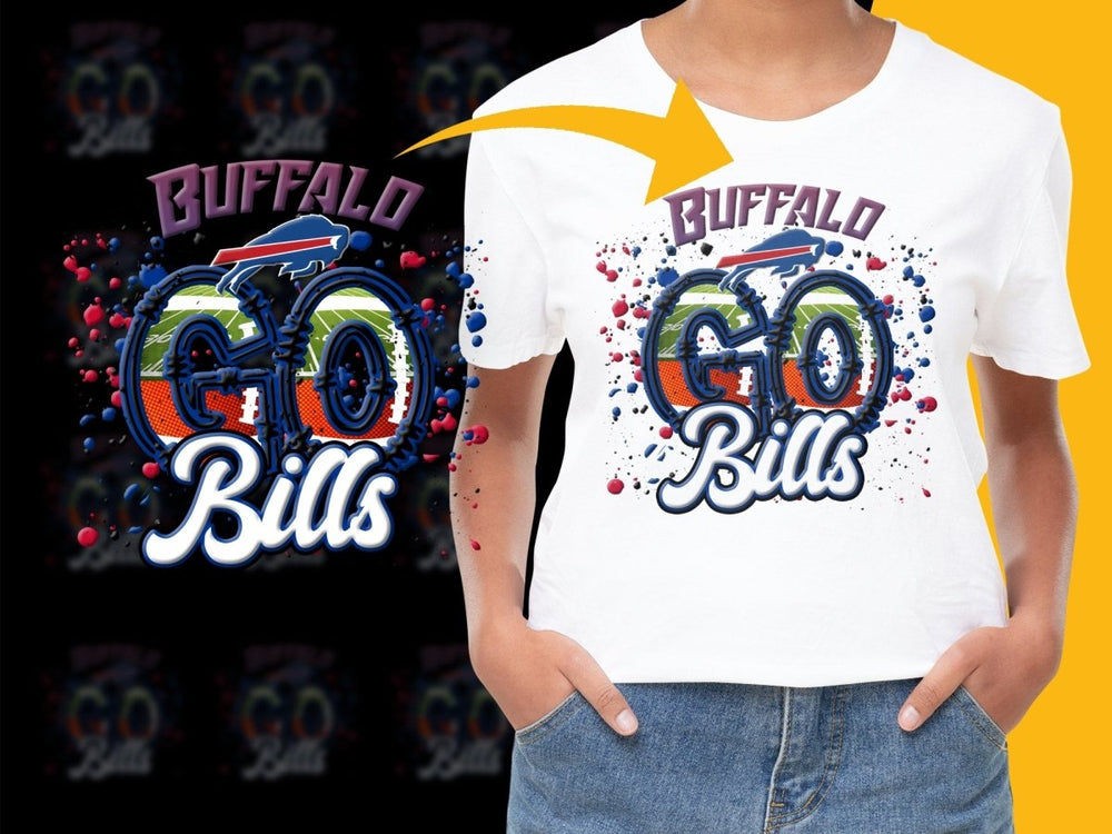 Buffalo Bills Go Bills PNG File - Teepew
