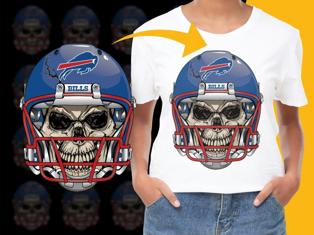 Buffalo Bills Graphic Skull Design PNG File - Teepew