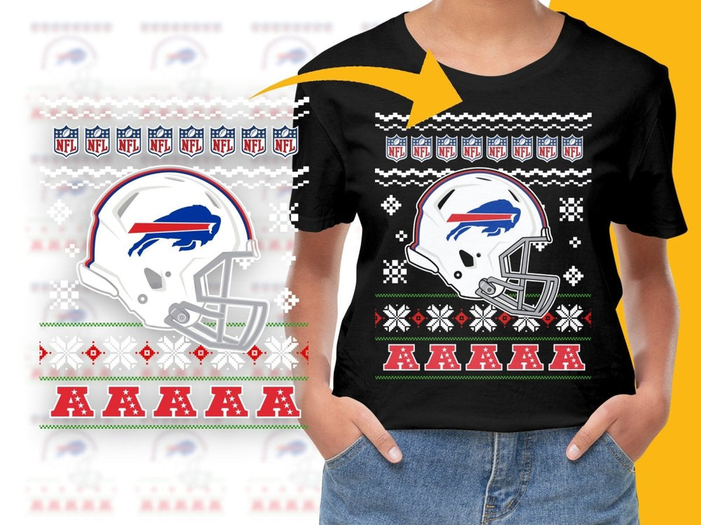 Buffalo Bills NFL Christmas Celebration Graphic PNG File - Teepew