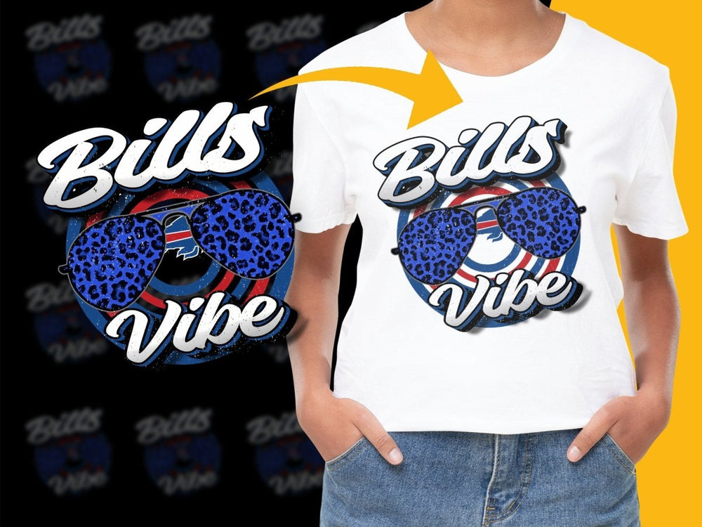 Buffalo Bills Vibe Sunglasses Graphic PNG File - Teepew