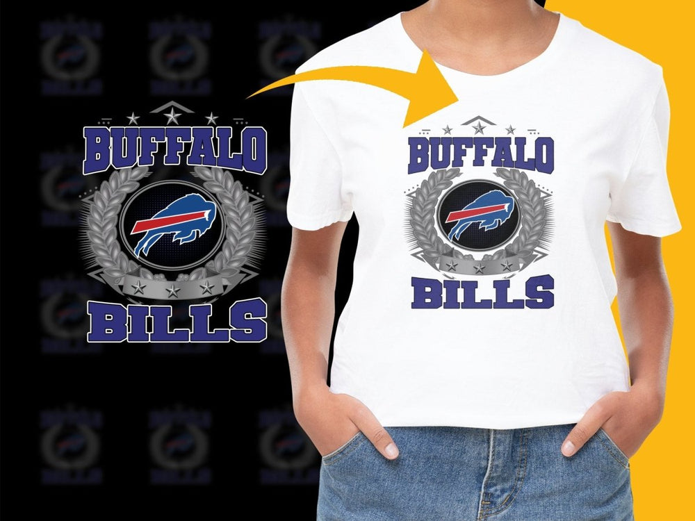 Buffalo Bills Vintage Emblem Design PNG File - Teepew