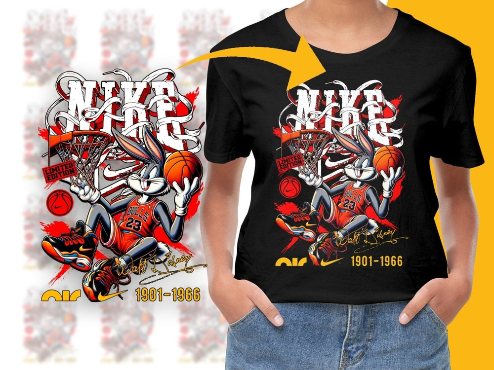 Bugs Bunny Basketball Bulls Limited Edition PNG File - Teepew