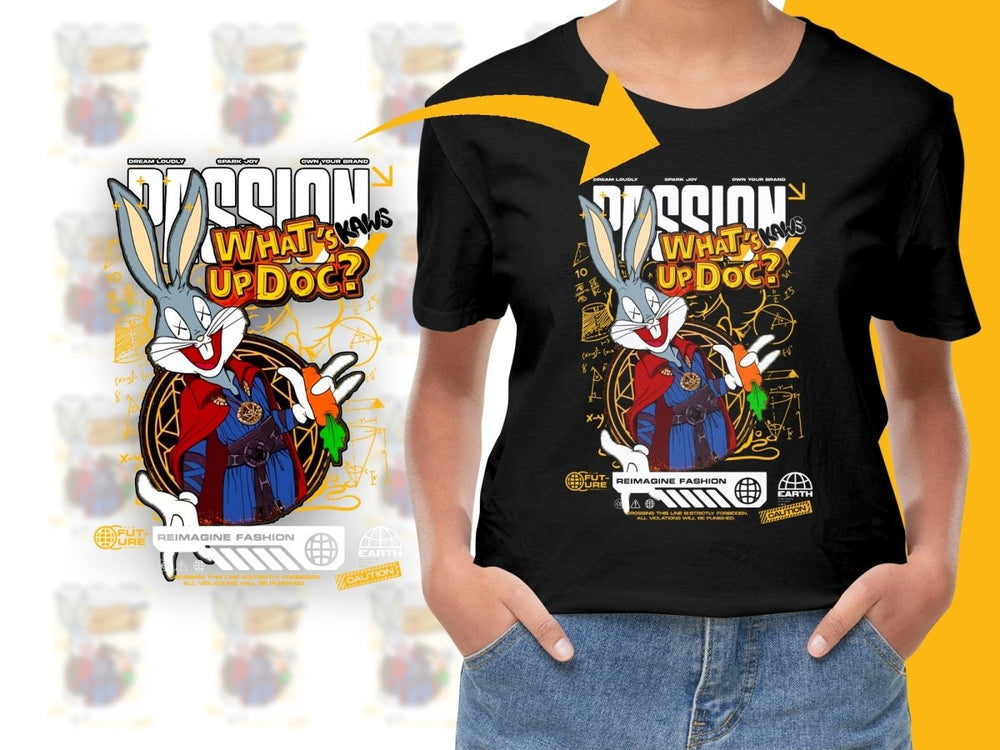 Bugs Bunny Doctor Strange Mashup Graphic PNG File - Teepew