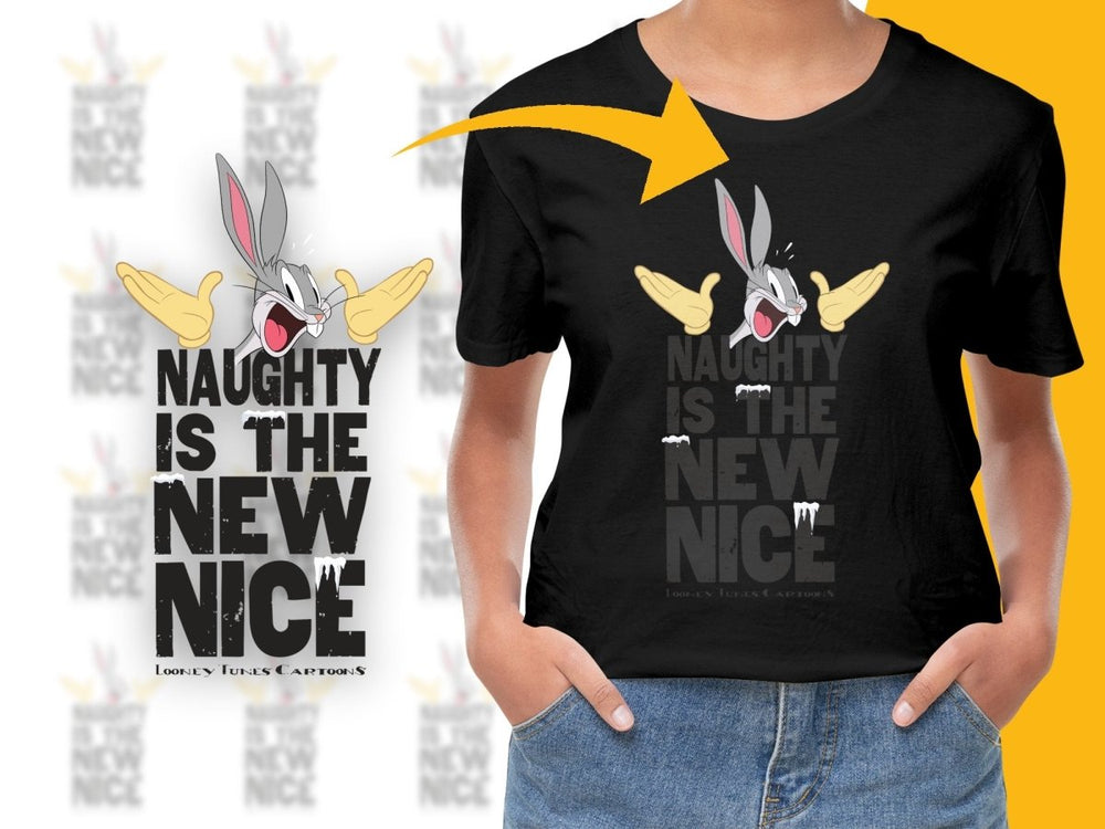 Bugs Bunny Naughty is the New Nice PNG File - Teepew