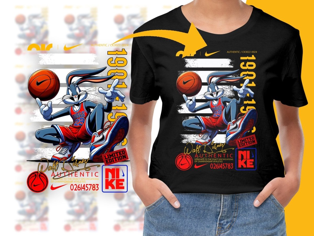 Bugs Bunny Sport Brand Authentic 1996 Limited Edition PNG File - Teepew