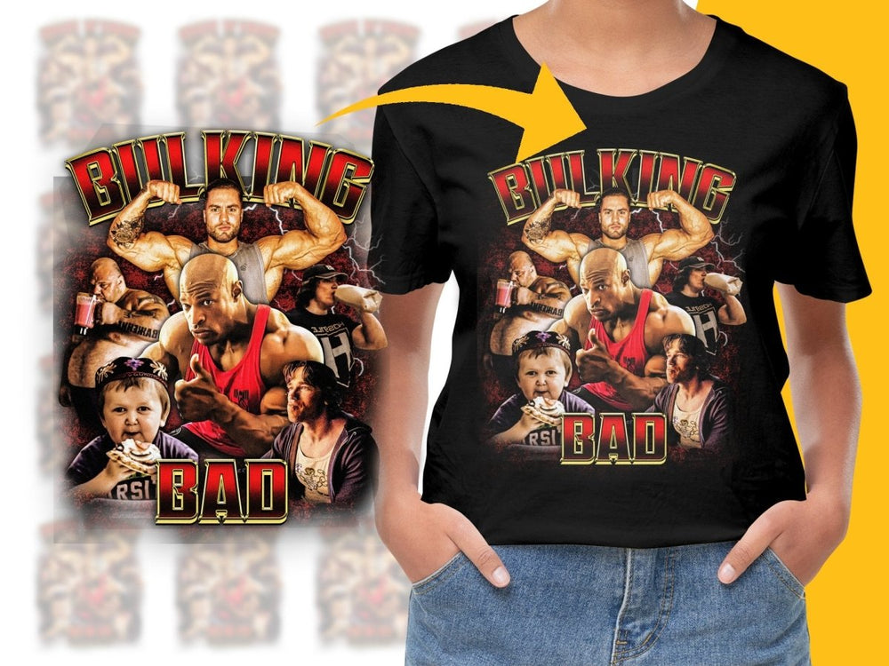 Bulking Bad Graphic PNG File - Teepew