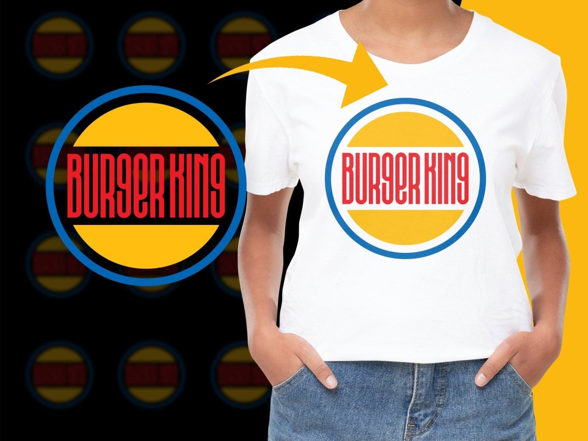 Burger King Retro Logo Design Classic PNG File - Teepew