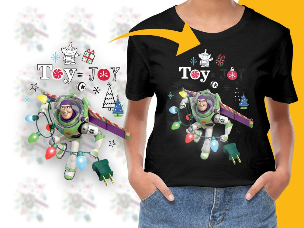 Buzz Lightyear Christmas Toy Joy PNG File - Teepew