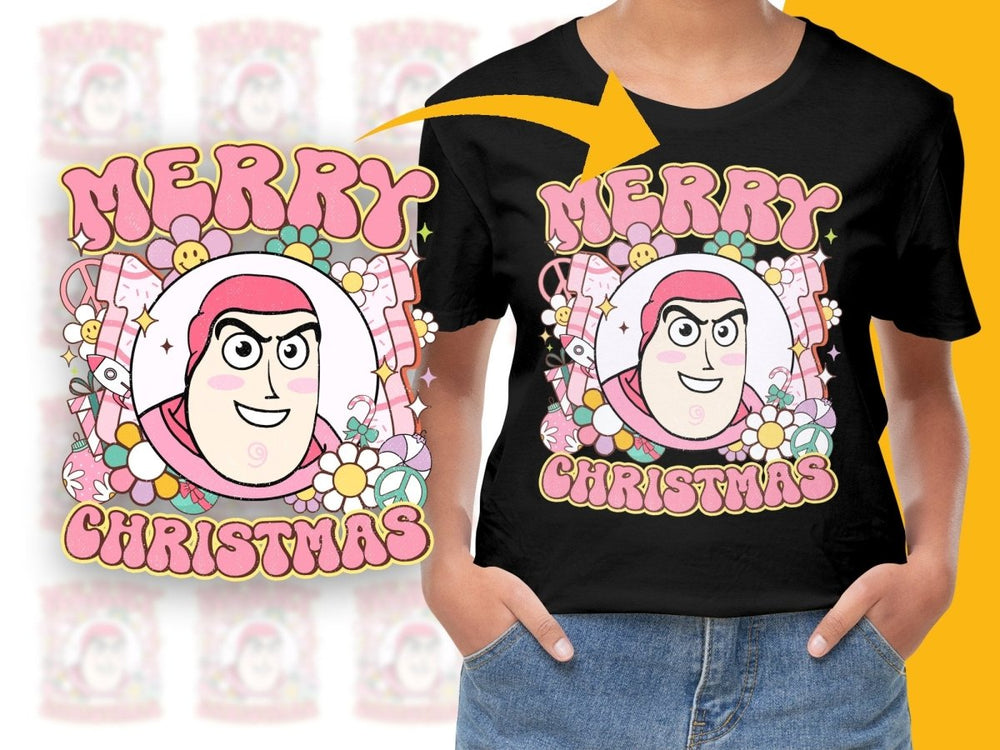 Buzz Lightyear Merry Christmas PNG File - Teepew