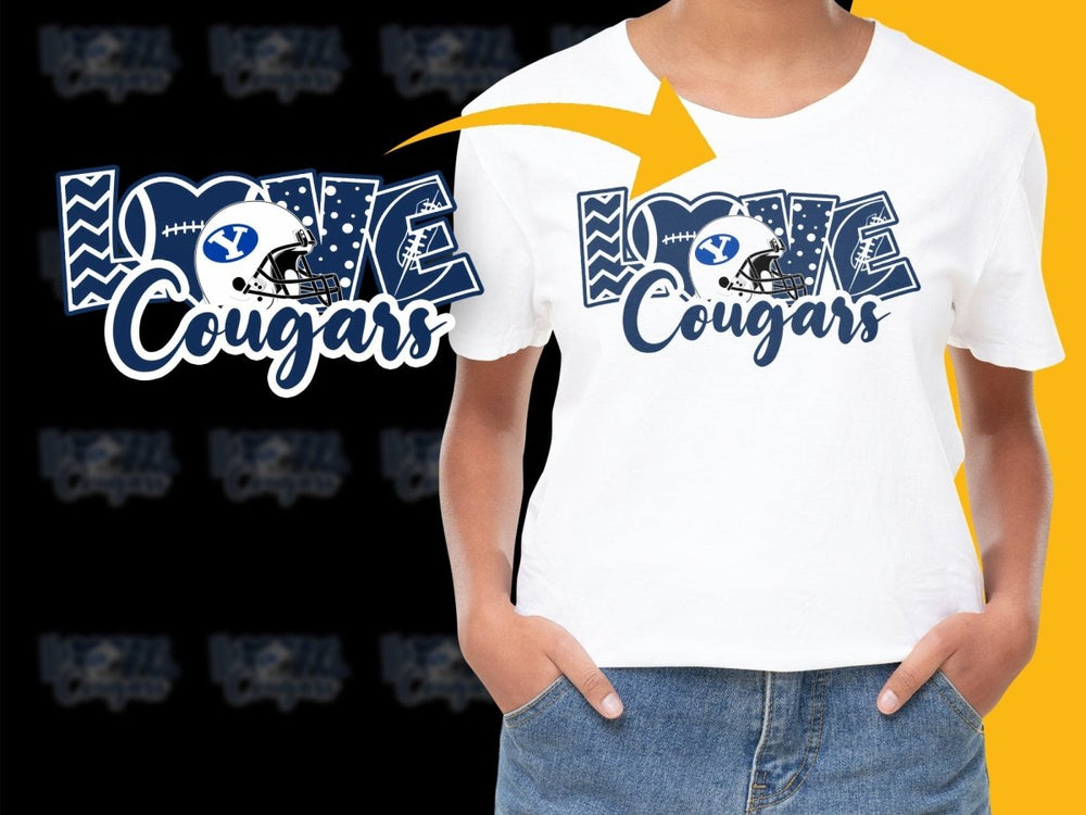 BYU Cougars NCAA College PNG File - Teepew