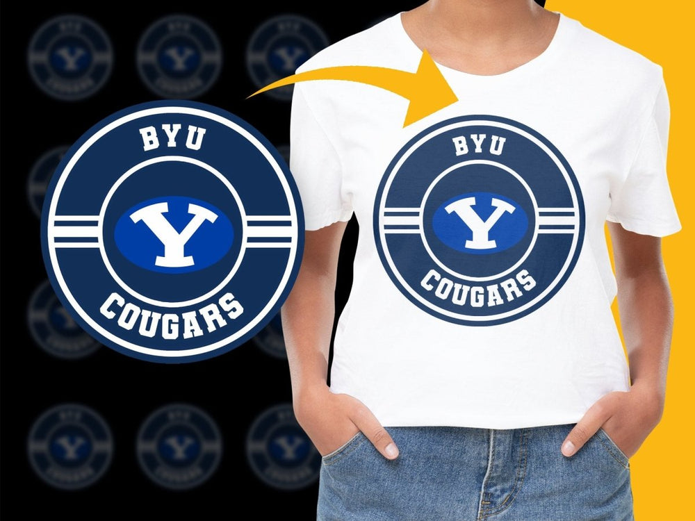 BYU COUGARS NCAA College PNG File - Teepew
