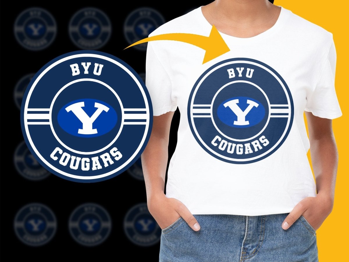 BYU COUGARS NCAA College PNG File - Teepew