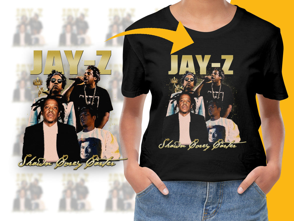 Jay-Z Album Cover T-Shirt, Hip Hop Legend Graphic Tee, Vintage Style Rap Music Shirt, Fan Merchandise