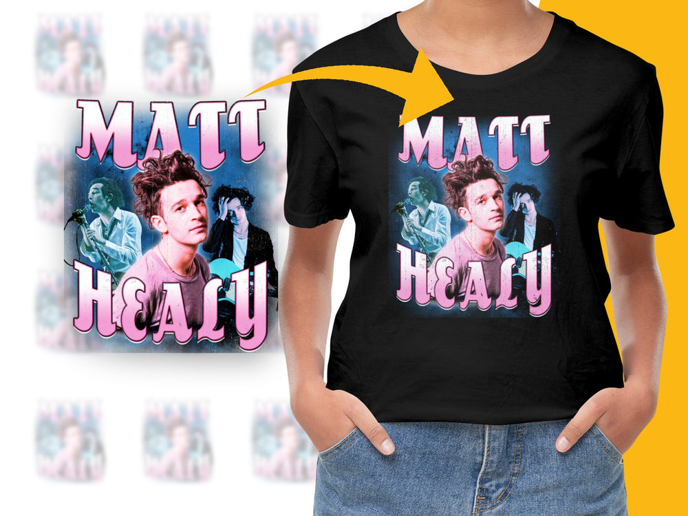 Matt Healy Fan T-Shirt, Retro Style Graphic Tee, Vintage Pop Culture Shirt, Unique Gift Idea