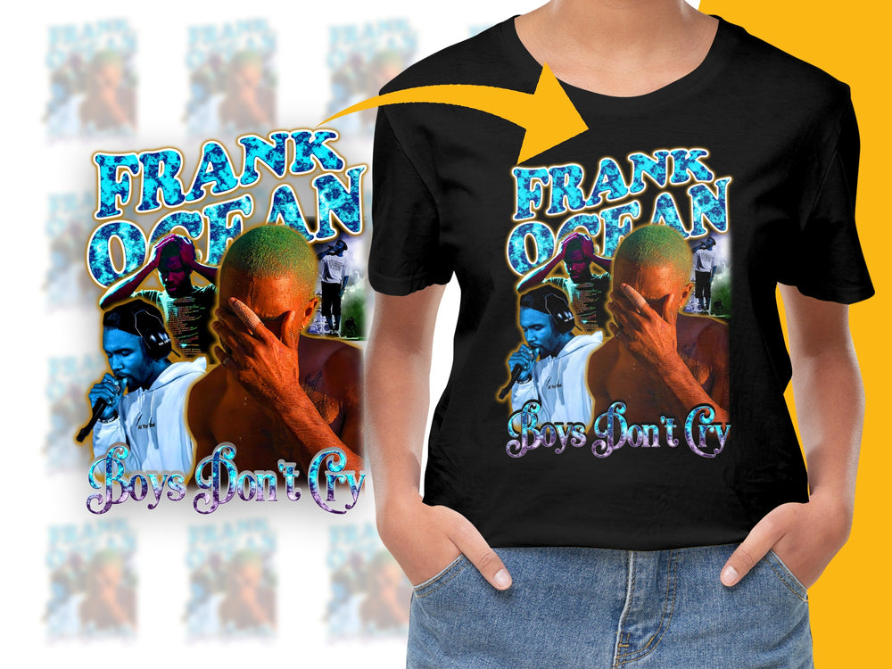 Frank Ocean Fan T-Shirt, Boys Don't Cry Album Art, Graphic Tee, Music Merchandise, Hip Hop, Unisex Clothing
