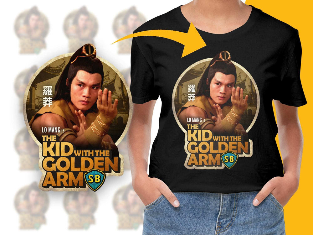 Vintage Martial Arts Movie T-Shirt, The Kid with the Golden Arm, Classic Film Tee, Unisex Graphic Shirt