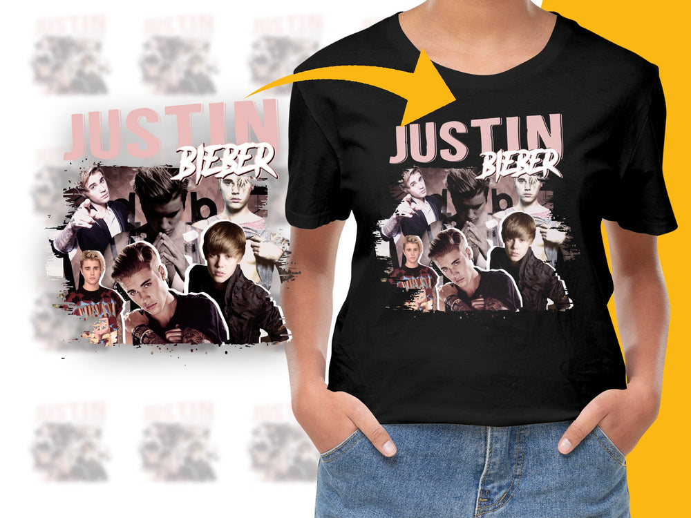 Pop Star Graphic T-Shirt, Vintage Photo Collage Tee, Trendy Music Artist Shirt, Fan Gift Idea