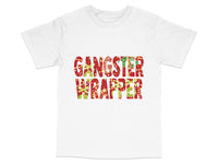 Load image into Gallery viewer, Gangster Wrapper T-Shirt, Funny Christmas Hip Hop Tee, Festive Holiday Gift Idea, Casual Graphic Shirt