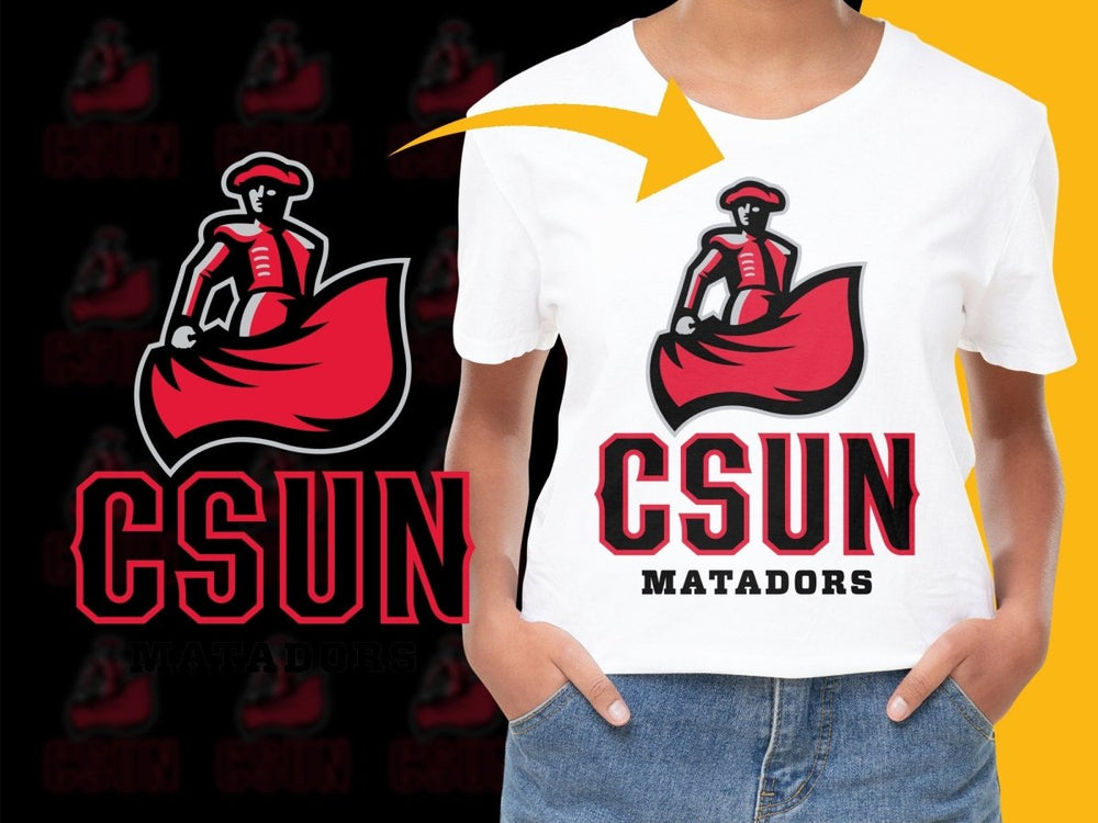 Cal State Northridge Matadors College Football PNG File - Teepew