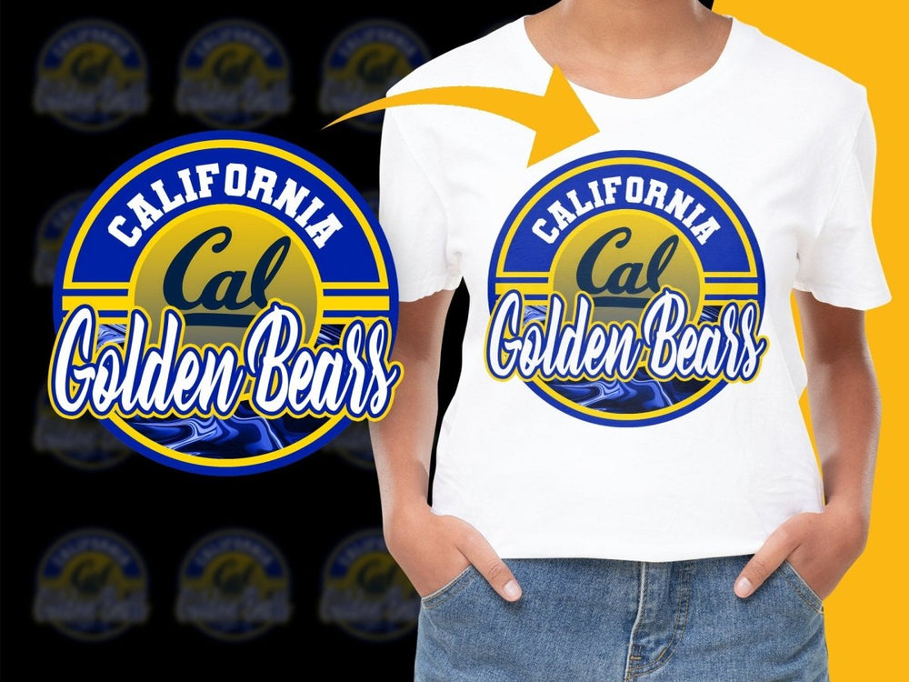 CALIFORNIA GOLDEN BEARS NCAA College PNG File - Teepew